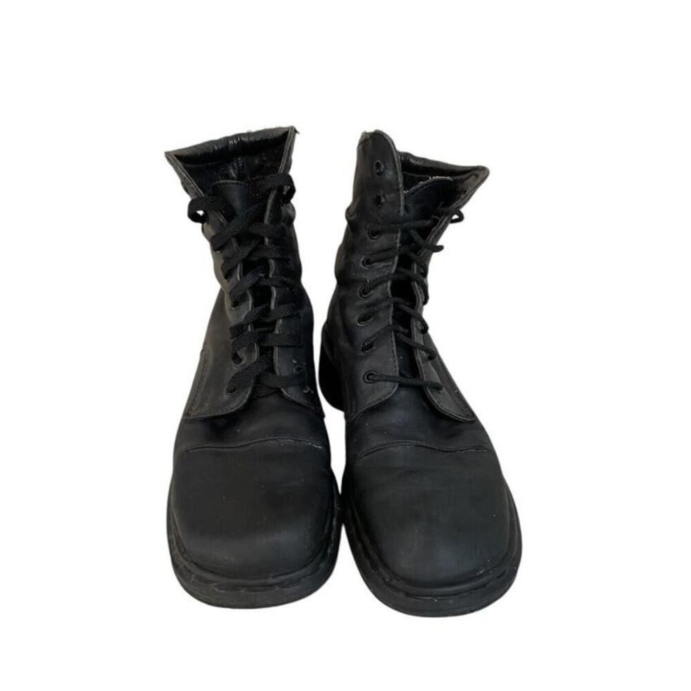VTG.‎ Dr. Martens Boots Mens Size 7 Leather Platform Lace Up 9279 AW004 Biker